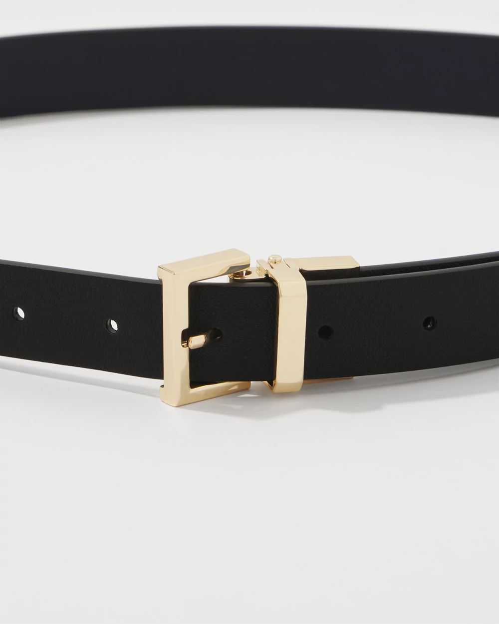 小物 W Reversible leather belt OVY Reversible Belt | White House Black Market